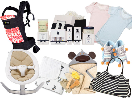 Baby Shower Gifts Collage Baby Shower Gifts Collage